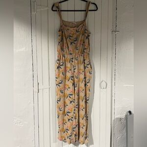 Natural by KNOWN SUPPLY Floral Jumpsuit